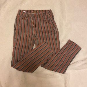 Size 2 American Eagle jeans stripes